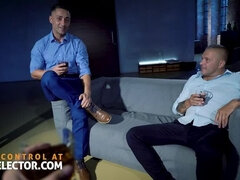 In den arsch, Blondine, Blasen, Hd, Party, Zierlich, Pov, Flotter dreier