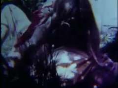 毛深い, オナニー, アウトドア, 三人, ヴィンテージ