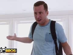 Milf Ava Addams caught by step son using vacuum cleaner for elation