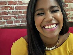 Loni Legend sucks white cock