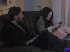 Stepdaughter gets a taboo creampie from daddy