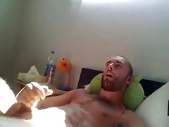 Enthousiasteling, Sperma shot, Daddy, Homo, Harig, Masturbatie, Webcamera