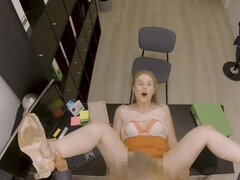 Blond, Pijpbeurt, Moeder die ik wil neuken, Geld, Kantoor