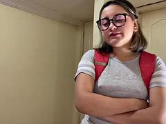 アナル, 美女, ベッドルーム, 大学生, 学生寮, ハードコア, ハメ撮り, ユニフォーム