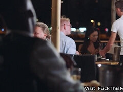 Gorgeous Asian Rae Lil Black Abandons BF For Hot BBC Stranger - Outdoor Interracial