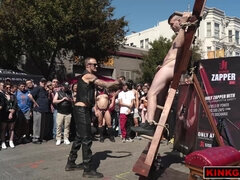 Bondage discipline sadomasochisme, Pijpbeurt, Gebondenheid, Dominatie, Homo, Straf, Ruw, Geschoren