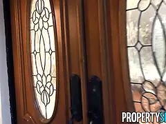 Propertysex good looking curvy real estate agent Kenzie Madison fucks homebuyer