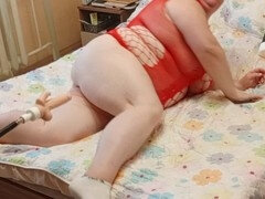 Béant, Machine à baiser, Chatte, Jouets, Mouillée