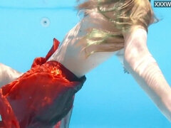 Blonde, Fetish, Hd, Pool, Public, Pussy, Solo, Teen
