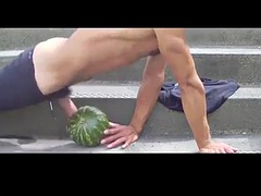 Add seeds to melon - Huge Asian cock