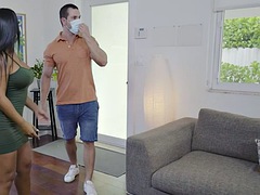 ベッドルーム, ぽちゃ, ラティーナ, 熟年, ポルノスター, オマンコ, 馬乗り, 濡れ