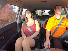 Buxomy, public, bigboobs