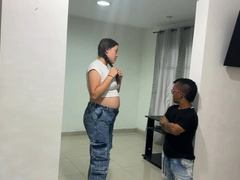 Leie, Arsch, Hd, Selbstgemacht, Riesenschwanz, Mutti, Orgasmus, Stiefmutter