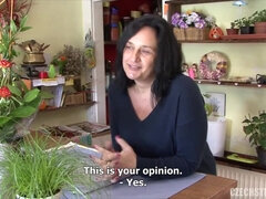 素人, デカパイ, チェコ, なめる, 熟年, 淫乱熟女, ハメ撮り, 公共