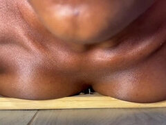 Horny Ebony Teen Daisy Gets Freaky With Massive Natural Tits