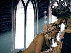 素人, デカチン, ブロンド, ガリガリ, フェラする, ティーン