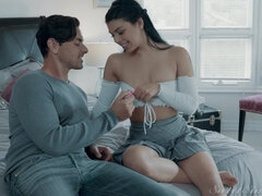 Sucer une bite, Tir de sperme, Hd, Fille latino, Léchez, Chatte, Nénés, Jouets