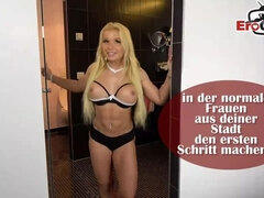 Braunhaarige, Europäisch, Riesig, Reif, Milf, Pov, Öffentlich, Titten