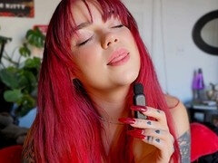 Intimate lovemaking with gentle whispers and ASMR moans