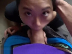 Leie, Asiatisch, Blasen, Spermaladung, Schwanz, Hd, Japanische massage, Pov