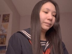 Cute Asian student Alize Zaide creates ASMR while sharing Isaiah 30-34 as a sister in Christ