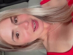 Grosser arsch, Grosse titten, Auto, Frau, Latina, Masturbation, Solo, Titten