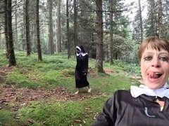 Leie, Schwarz, Spermaladung, Faustfick, Italienisch, Milf, Monster, Nonne