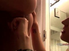 Frans, Logement, Lesbisch, Likken, Pornster, Mager