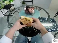 デカ尻, デカチン, フェラチオ, Hd, なめる, ヌード, オマンコ, 義母