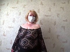 アナル, ブロンド, 巨乳な, エロ熟女, デブ, 熟年, 義母, ストッキング