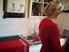 Amateur, Cul, Couple, Mature, Maman, Seins naturels, Orgasme, Fils