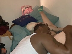 Pijpbeurt, Sperma, Interraciaal, Moeder die ik wil neuken, Roodharige vrouw, Vrouw