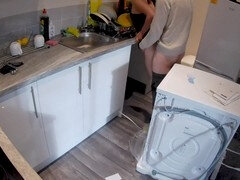 Enthousiasteling, Bedriegen, Man, Keuken, Moeder die ik wil neuken, Verleid