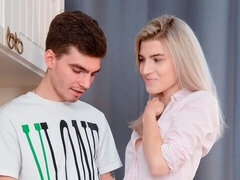 お尻, フェラチオ, キス, なめる, オマンコ, ロシア人, タトゥー, ティーン