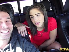 Big Assed Abella Danger Has Her Pussy Wrecked in Public