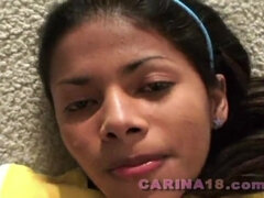 18 jahre, Latina, Lecken, Natürlich, Natürlichen titten, Orgasmus, Muschi, Nass