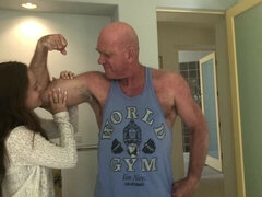 Schlafzimmer, Blasen, Papi, Flexibel, Dürr, Schlampe, Eng, Titten