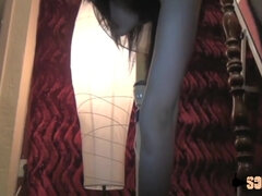 Arsch, Puppe, Hd, Lingerie, Nippel, Strümpfe, Tätowierung, Titten