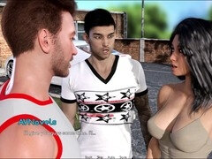 3d, Любители, Из жопы в рот, Большая жопа, Брюнетки, Игры