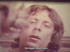 Girl Sucks and Fucks a Really Big Dick (1970s Vintage)