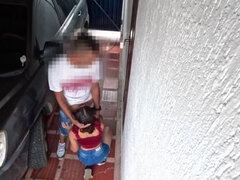 Arsch, Blasen, Paar, Latina, Muschi, Rau, Schreiend, Nass