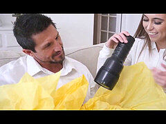 Collage skimpy stepdaugther realy punish fuck from the flat