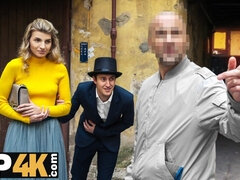 In den arsch, Arsch, Gehörnter ehemann, Hd, Realität, Russisch, Strümpfe, Titten