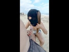 Amateur, Anal, Plage, Gros cul, Sucer une bite, Brésilienne, Suçant, Adolescente