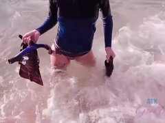 Amateur, Playa, Hd, Al aire libre, Pov, Fumando