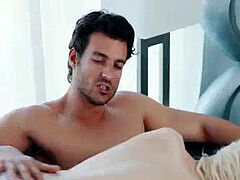 ベッドルーム, カップル, 母, オーガズム, 魅力的, 姉妹