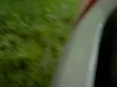 Leie, Braunhaarige, Dildo, Domination, Frau, Fetisch, Im freien, Abendanzug