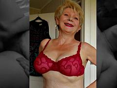 Leie, Oma, Riesig, Massage, Masturbation, Reif, Milf, Solo