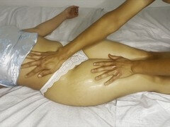 Enthousiasteling, Zwart, Stel, Flashing, Huisgemaakt, Masseren, Mexicaans, Kut duiken