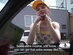 He calls the barista and offers her extra cash for sex